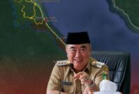 Bupati Tanggamus Moh Saleh Asnawi, Minggu (5/10/2025) foto: Sapruddin 