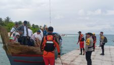Siaga khusus Basarnas Natuna pada Festival Wisata Pulau Senua, Minggu (5/10/2025) foto: Wan Yudi/Basarnas Natuna 