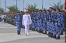 TNI AU ikut bagian dalam peringatan HUT ke-80 TNI di Tanjungpinang, Minggu (5/10/2025) foto: istimewa 