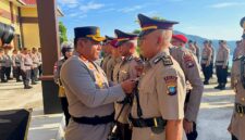 Kapolres Anambas Pimpin Sertijab PJU Polres Anambas, Senin (6/10/2025) foto: Polres Anambas/Wan Yudi