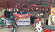 Aksi Sosial Polwan Polresta Tanjungpinang, Wujud Kepedulian Melalui Jumat Berkah