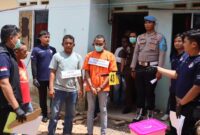 Rekonstruksi pembunuhan rumah tangga oleh Satreskrim Polres Bintan, Kamis (16/10/2025) foto: Polres Bintan 