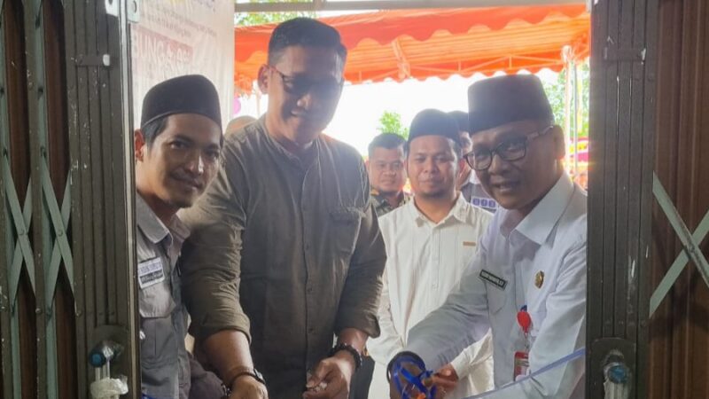 Kadiskominfo Tanjungpinang bersama Komisaris MPG resmikan kantor baru, Rabu (29/10/2025) foto: istimewa