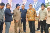 Peninjauan lokasi pembangunan Jembatan Batam Bintan oleh Komisi V DPR RI di Batam, Rabu (29/10/2025) foto: istimewa