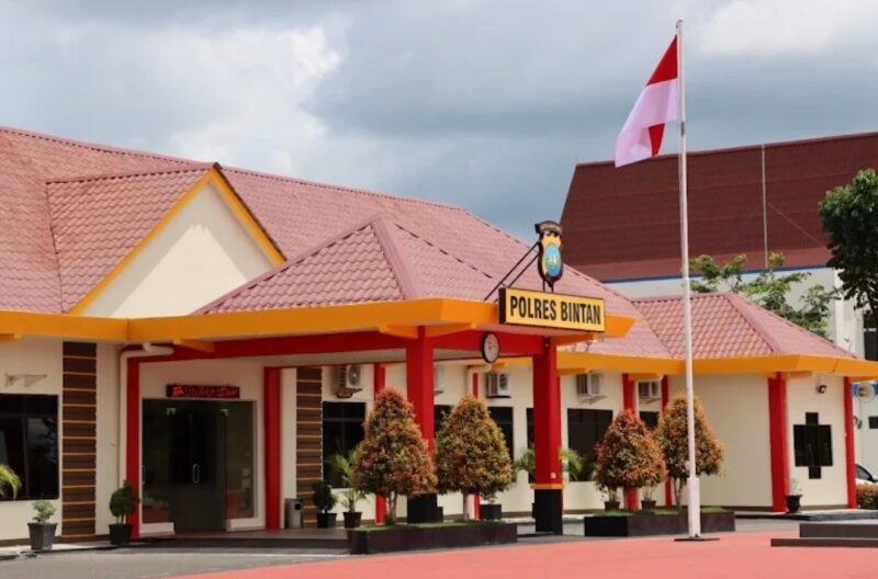 Mapolres Bintan, Minggu (9/11/2025) foto: istimewa 