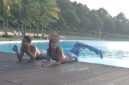 Pertunjukan Mermaid di Kolam Renang terbesar di Asia Tenggara Kabupaten Bintan, Kamis (25/12/2025) foto: Indrapriyadi 