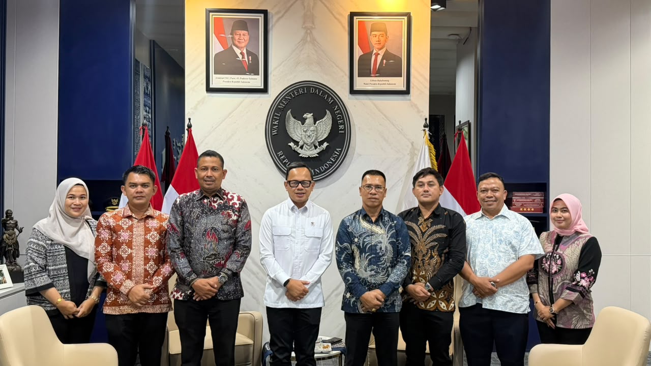 Temui Wamendagri, Bupati Aneng Dorong Tata Kelola Pemerintahan dan Percepatan Pembangunan 2 IMG 20260721 WA0016