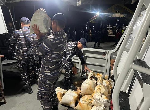 tni al tangkap penambang timah ilegal